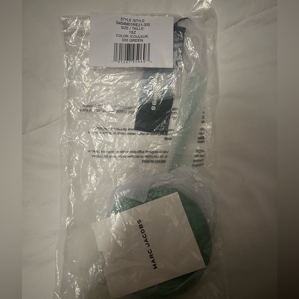 Marc Jacobs leather hang tag NWT - Picture 5 of 6